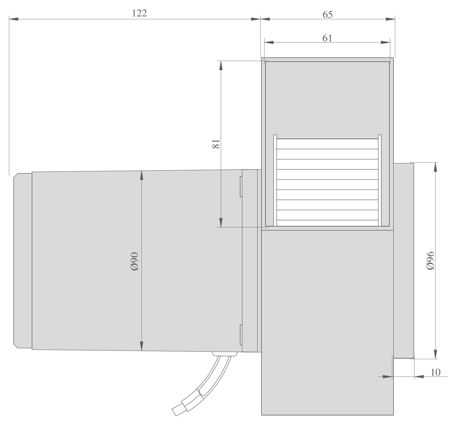240-CFM-Centrifugal-Blower-Front-View