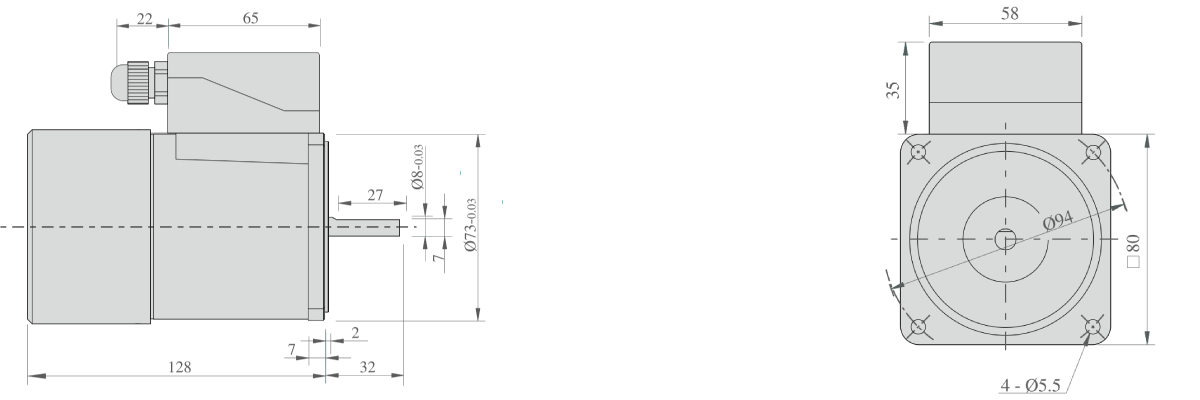 25watt-em-brake-motor-round-shaft-with-terminal-box